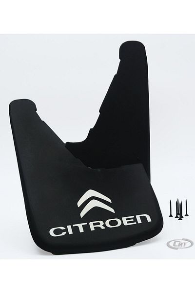 OTOCİRİT Citroen Mudflap Straight 2 Pieces Front and Rear Compatible