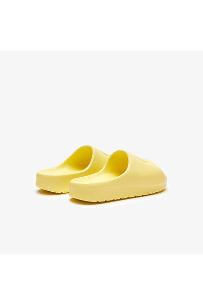 Lacoste Croco 2.0 Evo Kadın Sarı Terlik
