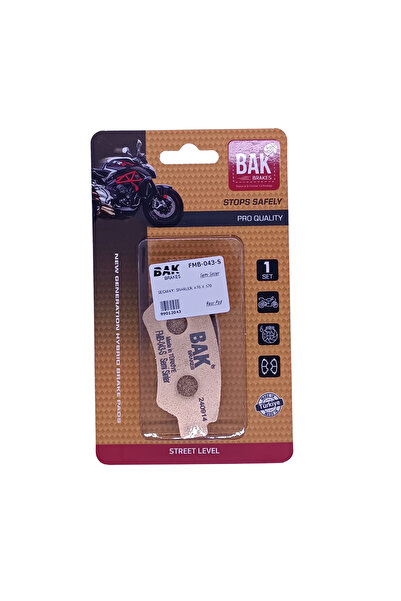 SEGWAY BAK BRAKES  FMB-043-S  Segway Atv-Utv. Arka Fren Balatası Yarı Sinter Kalite