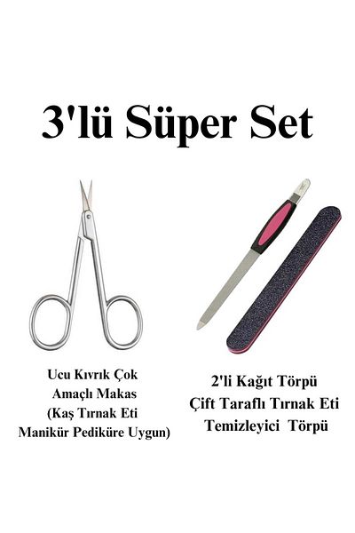Vi Caro Set of 3 with 5 Multipurpose Materials