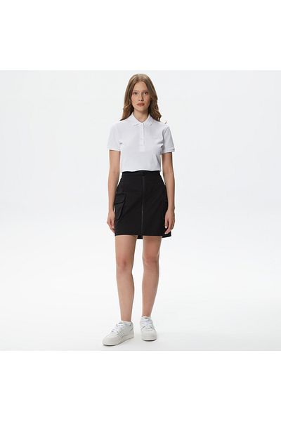 Lacoste Fusta neagră pentru femei Relaxed Fit