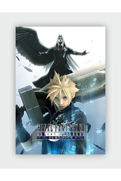 Final Fantasy VII Game Hd Manga Wall Poster - Thick Paper - Frameless