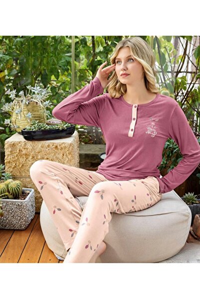 İpek Σετ γυναικεία μακρυμάνικη πιτζάμες