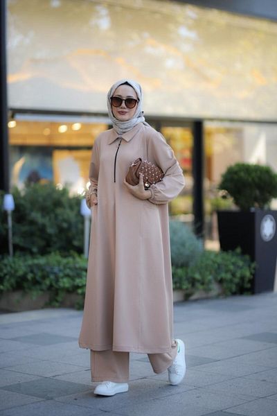 NS Moda Mink Model-525 Hijab Sensey Set
