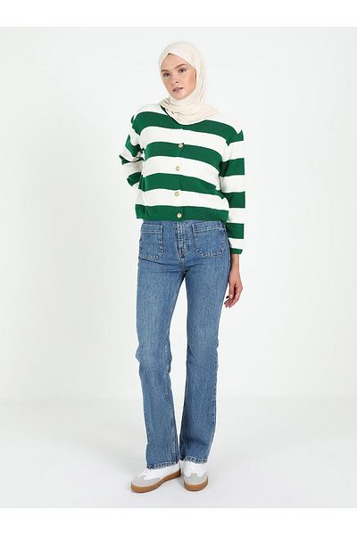 VAV Cardigan verde Vav