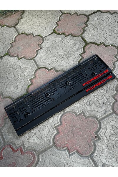 Barcode Works MAT PLEKSİ TAKMATİK PLAKALIK PORSCHE MODEL