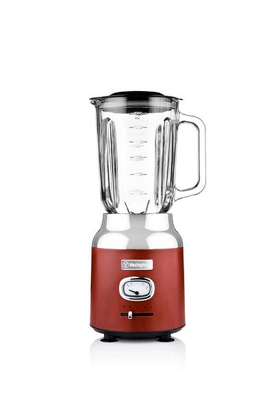 Westinghouse خلاط - خلاط طاولة ريترو أحمر Wkbe221