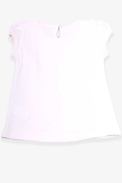 Breeze Ecru T-Shirt για κορίτσια 3-8 ετών - Frilly and Laced