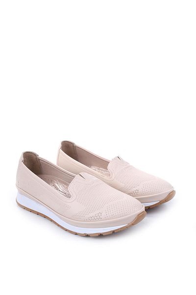 Sedef 704 Women's Daily Orthopedic Comfortable Ballerina Shoes