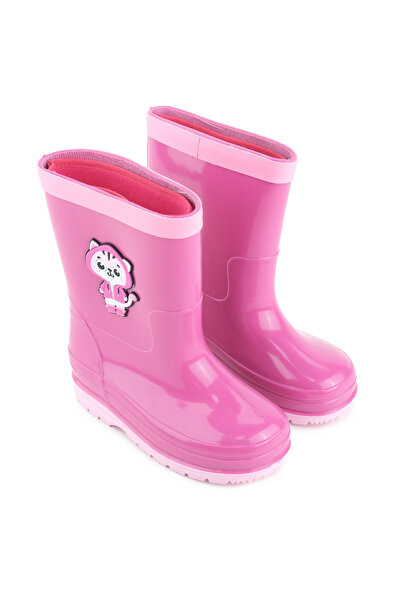 GEZER Girl's Winter Waterproof Rain Boots with Removable Additional Socks