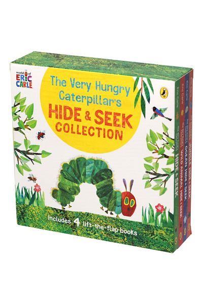 Penguin Books The Very Hungry Caterpillar - Hide and Seek 4 Book Slipcase