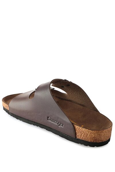 Slazenger Мъжки чехли Lens Brown, удобни и уютни