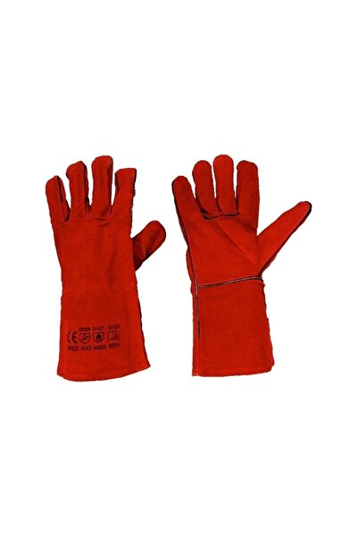 Junior Kırmızı Kaynak Eldiveni