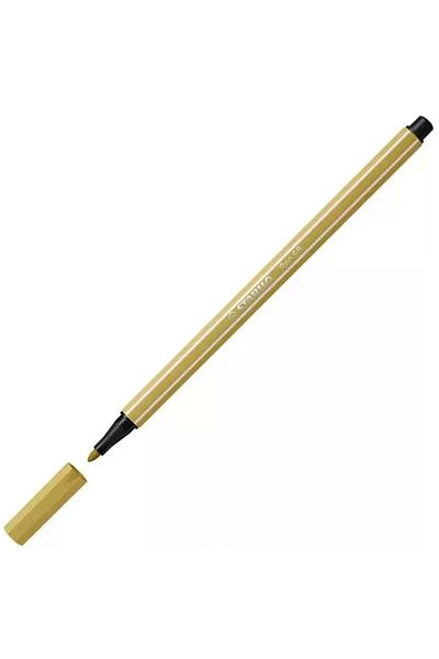 Stabilo Light Khaki Crayons - Felt Tip, 10 Pack, Stabilo