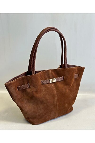 My Easy Shop Γυναικεία τσάντα ώμου New Season - Γνήσιο δέρμα σουέτ, 1ο Η τάξη...