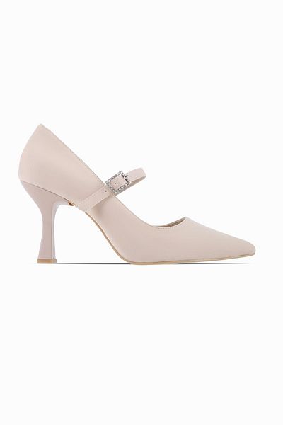 Lal Shoes & Bags Pantofi cu toc Jeysa pentru femei cu vârf ascuțit cu o singură curea - TEN