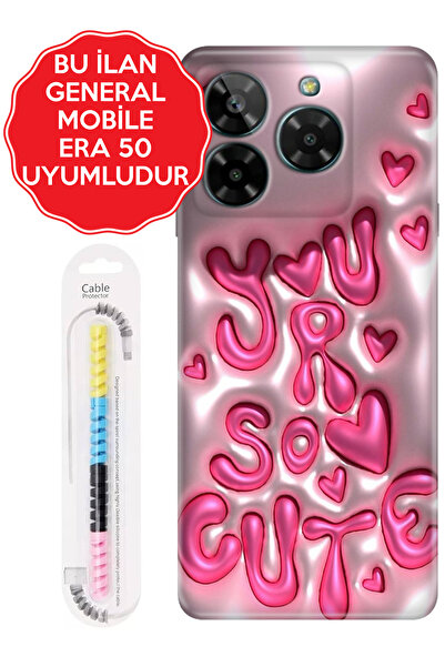 General Mobile GM 5 8 9 10 20 21 22 22S 23 24 Pro Plus ERA 30 50  Uyumlu Kılı...