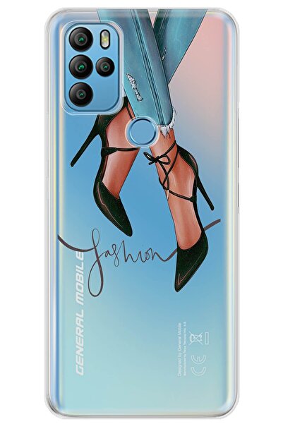 General Mobile Gm 21 Pro Kılıf 0.4mm Lazer Kesim Silikon Kapak Fashion