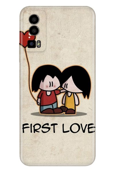 General Mobile Gm 23 - Gm 23 Se Case Silicone Patterned Illustrated First Love