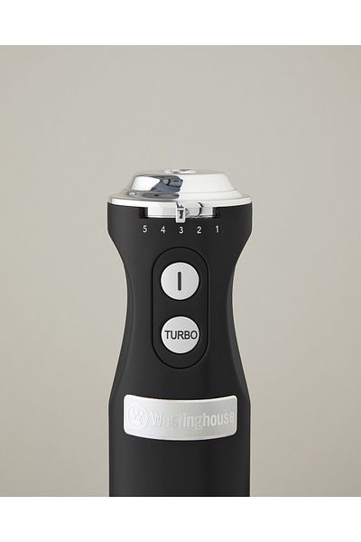Westinghouse Black Retro Style Hand Blender
