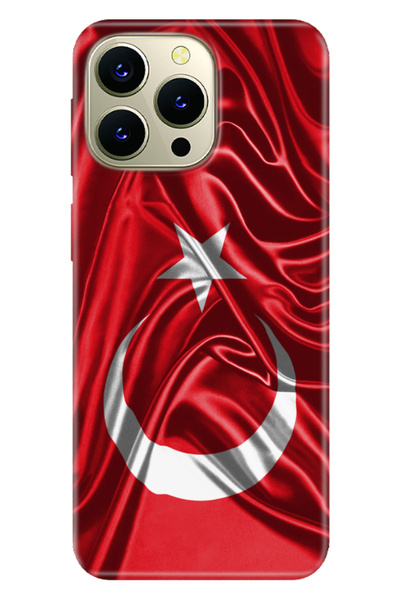 HİKİNG A43 - A48 Kılıf Hıkıng A43-a48 Telefon Kılıfı Baskılı Şanlı Türk