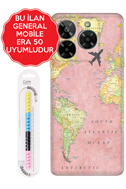 General Mobile GM 5 8 9 10 20 21 22 22S 23 24 Pro Plus ERA 30 50 Uyumlu Kılıf...