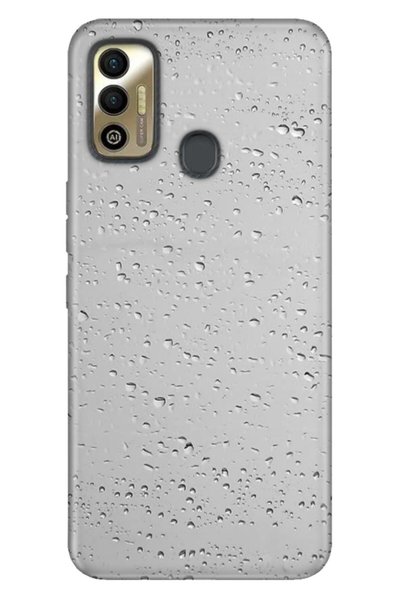 TECNO Spark 7t Case Tioserisi Illustrated Silicone Rain