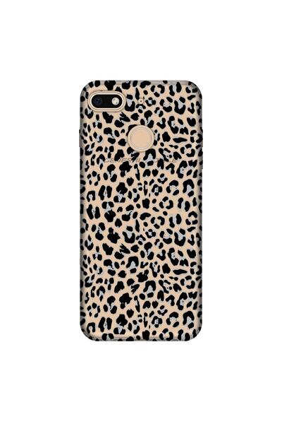 General Mobile Gm 8 Go Case 0.4mm Laser Cut Silicone Cover Leopard Flu