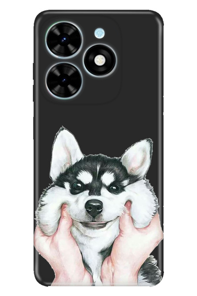 TECNO Spark Go 2024 Compatible Case Pictorial Printed Nano Silicone Dude Husky