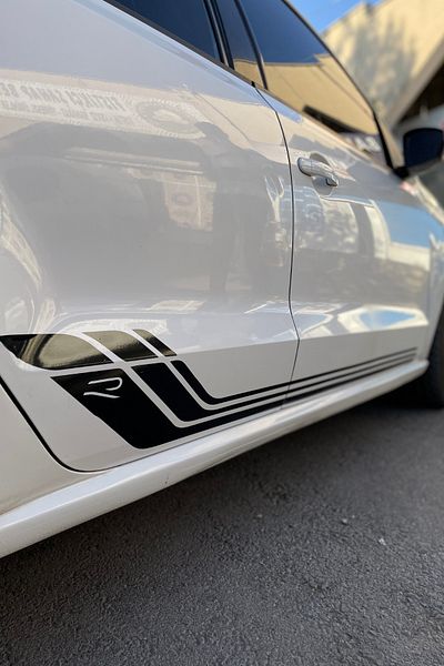 Banxtre Panglică lungă sportivă neagră pentru partea de fustă auto (dreapta-stânga) 160 cm lungime (2 buc)