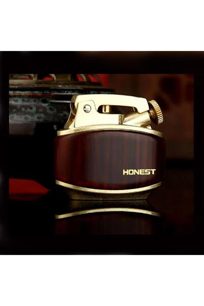 Honest Ahşap Gövdeli Özel Tasarımlı Benzinli Çakmak