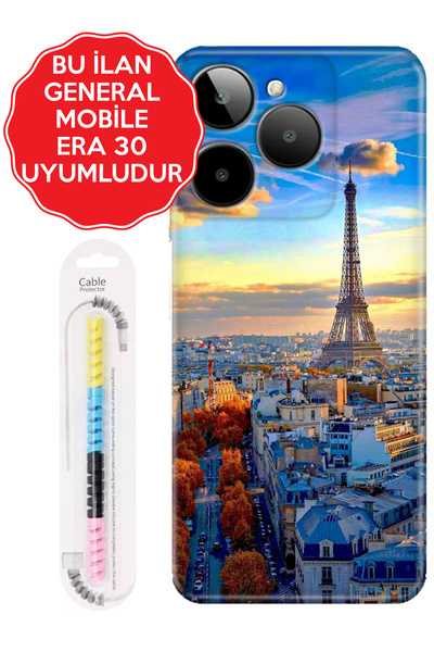 General Mobile GM 5 8 9 10 20 21 22 22S 23 24 Pro Plus ERA 30 50 Uyumlu Kılıf...