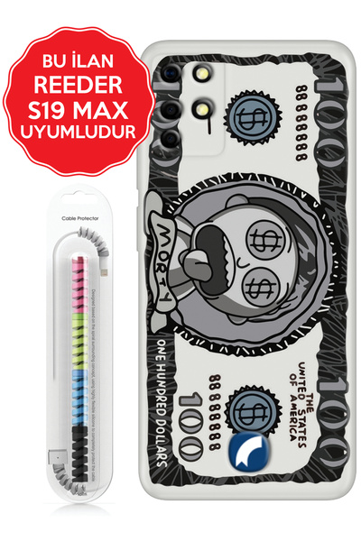 Reeder S19 Max/ S19 Max Pro/ S19 Max Pro S/ Pro S Uyumlu Zoom Kılıf Silikon K...