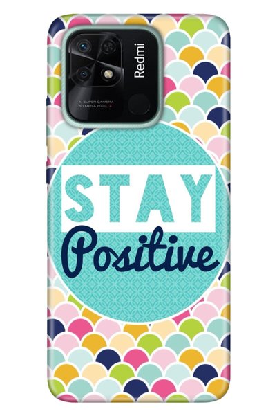 Cekuonline جراب Xiaomi Redmi 10c من السيليكون بنمط Tioserisi مع صورة - Stay