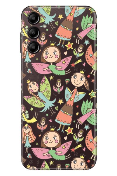 Cekuonline Samsung Galaxy A54 Case Silicone Patterned Illustrated Uv Cover Li...