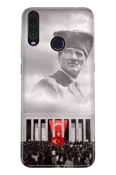 General Mobile Gm 20 Pro Case 0.4mm Laser Cut Silicone Cover Gazi Mustafa