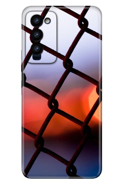 TECNO Camon 18 Compatible Case Colored Picture Silicone Sunset