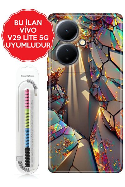 vivo Y15S V21 V21E V29 V30 Lite 5G Kılıf Figürlü Silikon Bonito