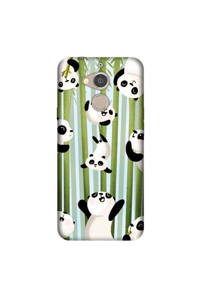 General Mobile Gm 8 Kılıf 0.4mm Lazer Kesim Silikon Kapak Panda Game