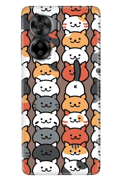 Cekuonline Casper Via X40 Case Pictorial Printed Nano Silicone Thankless Cat