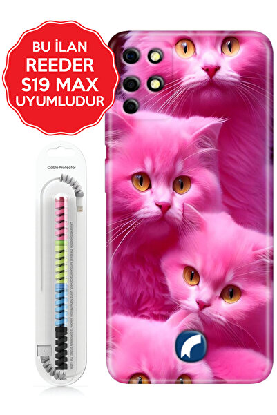 Reeder S19 Max / Pro/ Pro S/ Pro S Zoom / Pro S Edge Kılıf Silikon Kapak Pemb...