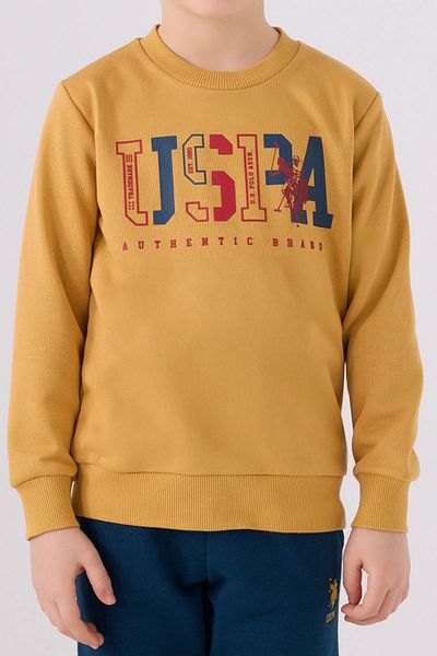 U.S. Polo Assn. Set de sus și de jos de iarnă cu 3 fire pentru băieți