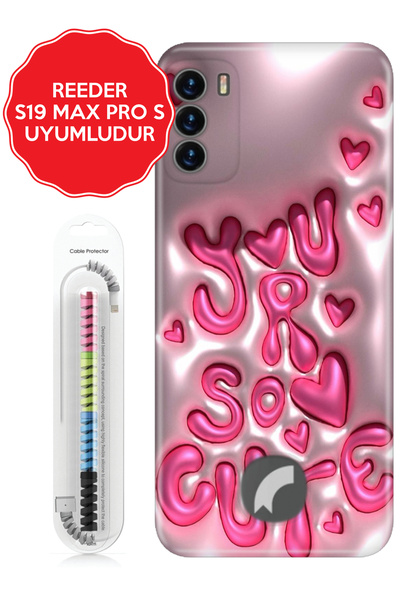 Reeder S19 Max / Pro/ Pro S/ Pro S Zoom / Pro S Edge Kılıf Temalı Telefon Kıl...