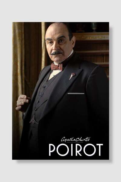 Mudi Store Herkül Puaro - Agatha Christie's Poirot Dizi Poster
