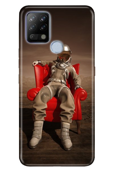 TECNO Pova Compatible Case Silicone Moderna Patterned Space Owner