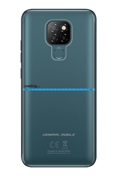 General Mobile Gm 20 Compatible Case 0.4mm Laser Cut Silicone Cover Loading