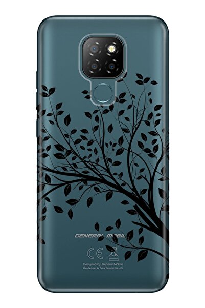 General Mobile Gm 20 Kılıf 0.4mm Lazer Kesim Silikon Uyumlu