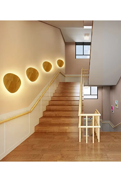 SimaAvize Wooden Dekoratif Aplik