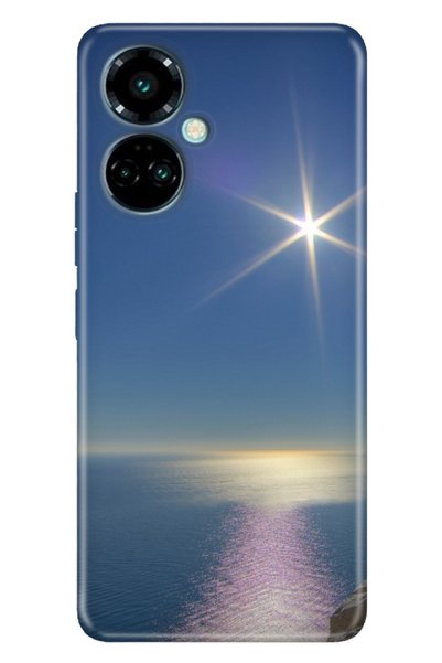 TECNO Camon 19 Pro Case Modern Design Silicone Patterned Calm Sea
