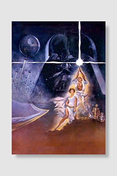 Mudi Store Yıldız Savaşları: Yeni Umut - Star Wars Film Poster